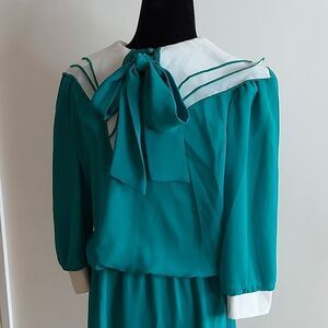 NANCY G vintage 1970's dress sz. L